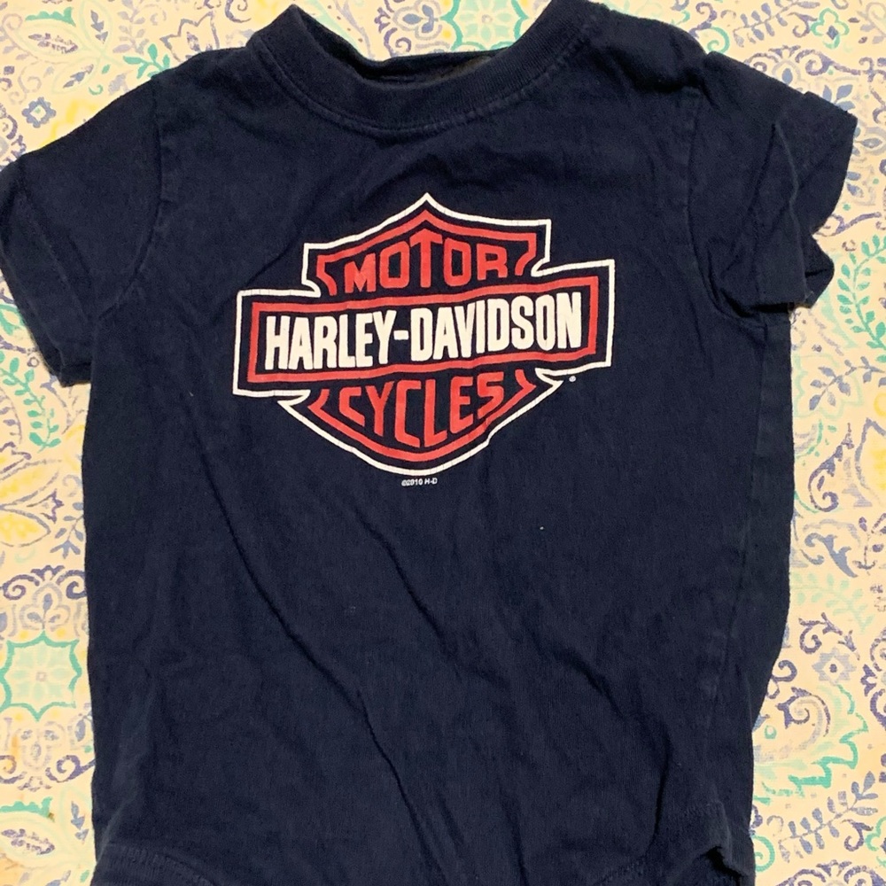 Harley Davidson onesie